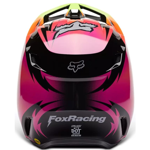 Fox Crosshjälm V1 Statk (Junior) Svart/Multi - 3