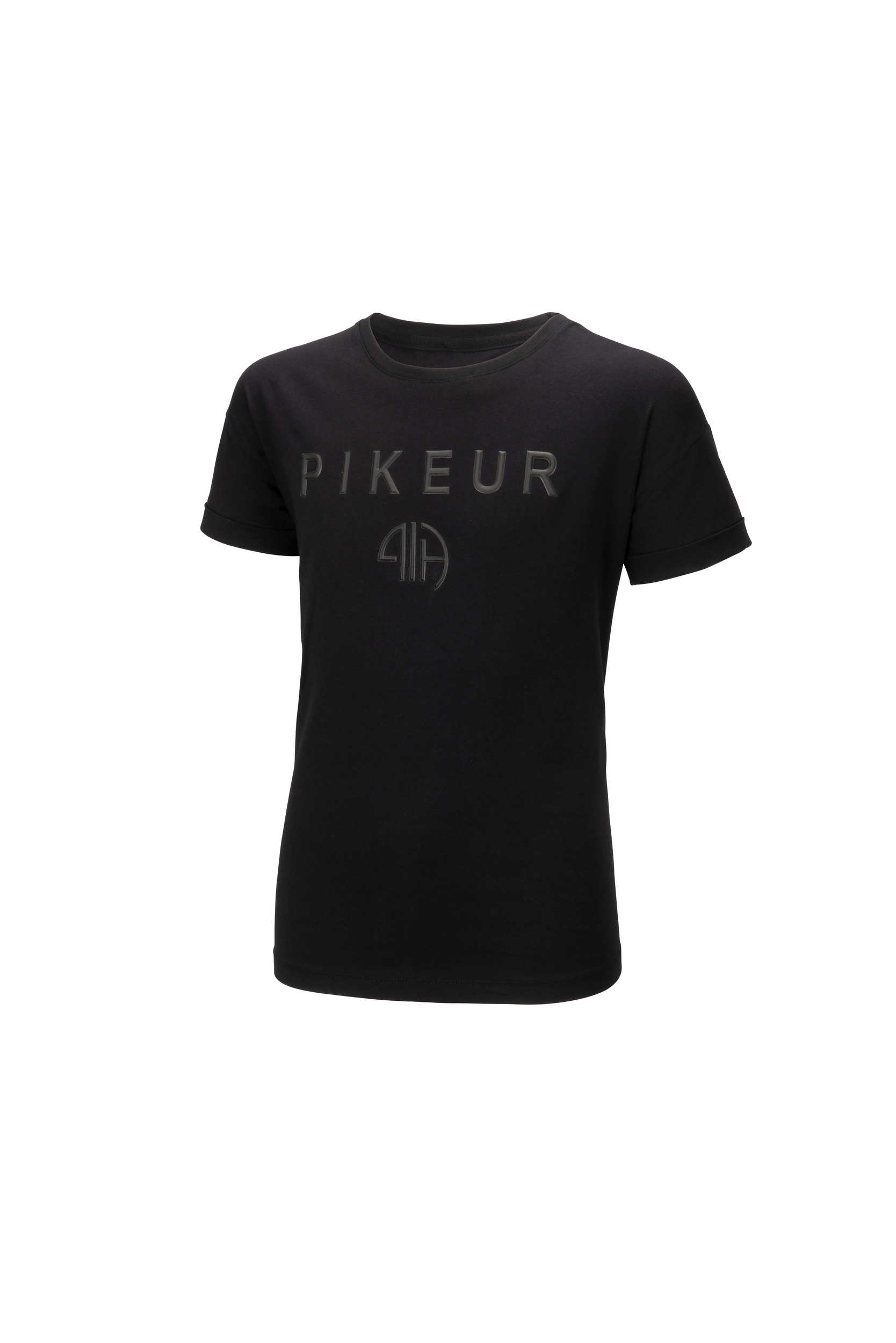 T-shirt PIKEUR Tiene - svart