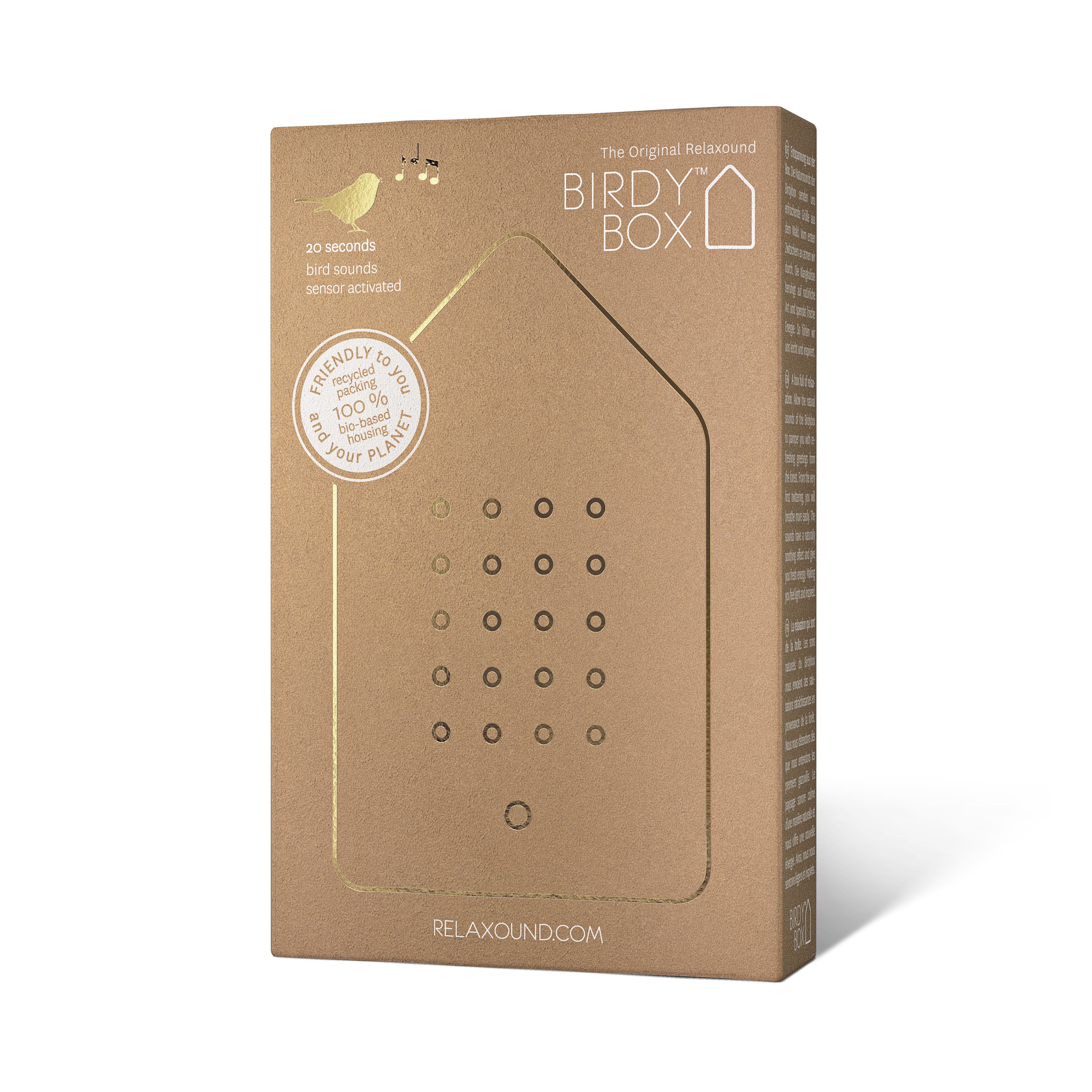 RELAXOUND bird sound premium, brass - 3