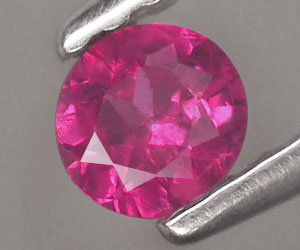 0.19ct Rare 3.5mm round genuine natural red spinel gemstone - 3
