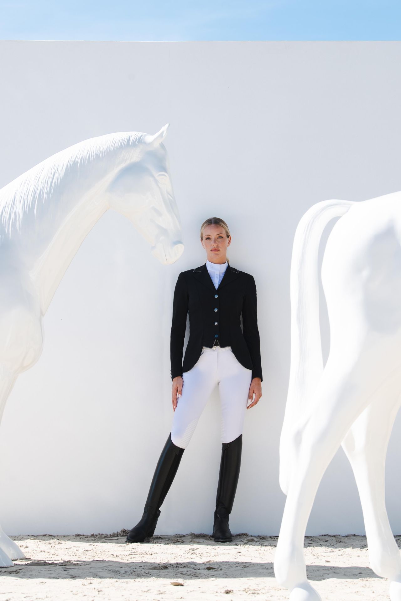 Tävlingskavaj PIKEUR Cecilie dressyr-frackett svart - 5