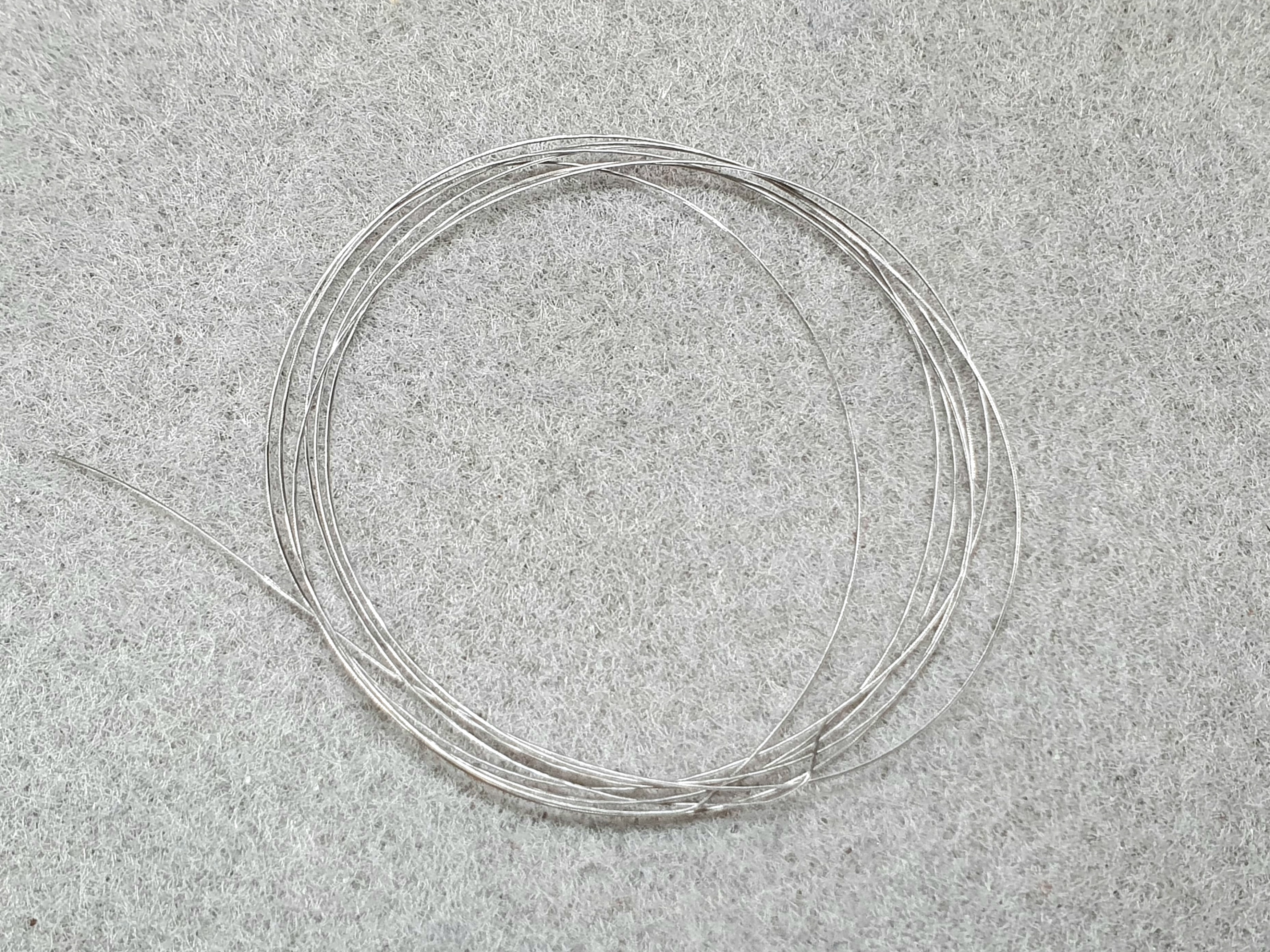 Jewelry wire 19 strand 0,25 mm ( ,010´) 1m/ fp Price/pc Beadalon - 2