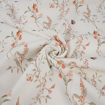 SUMMER BUTTERFLIES RIBBED