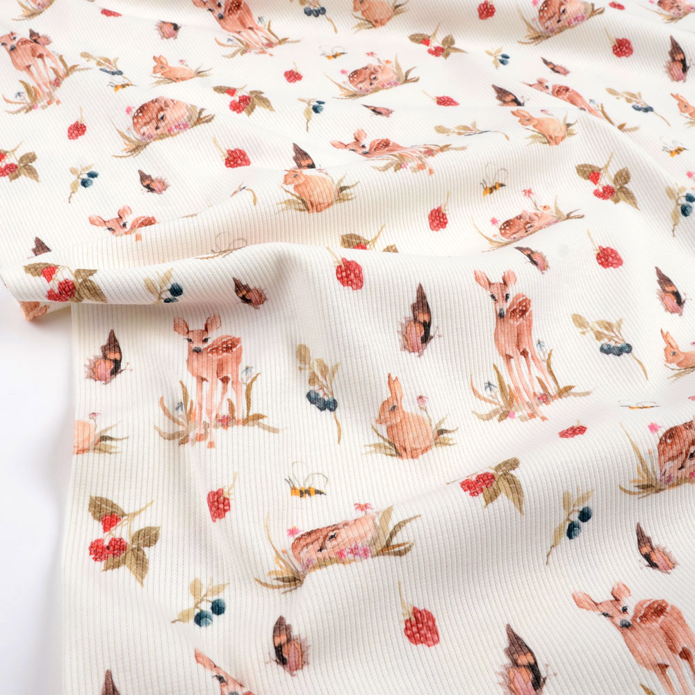 SUMMER ANIMALS RIBBED