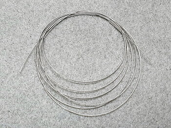 Smyckesvajer 19 tråd. 0,38 mm (,015´) 1m/fp Pris/fp Beadalon