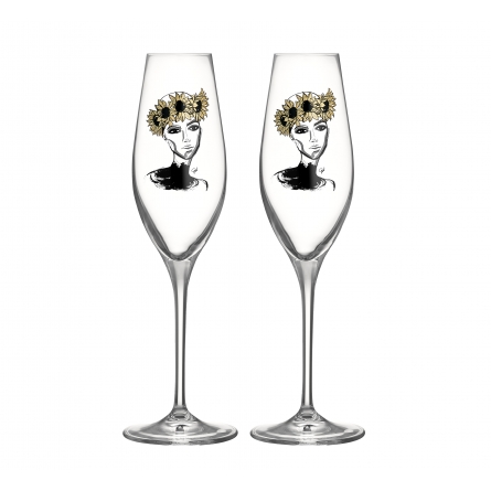 KOSTA BODA All About You Champagneglas 2-p Let´s celebrate you