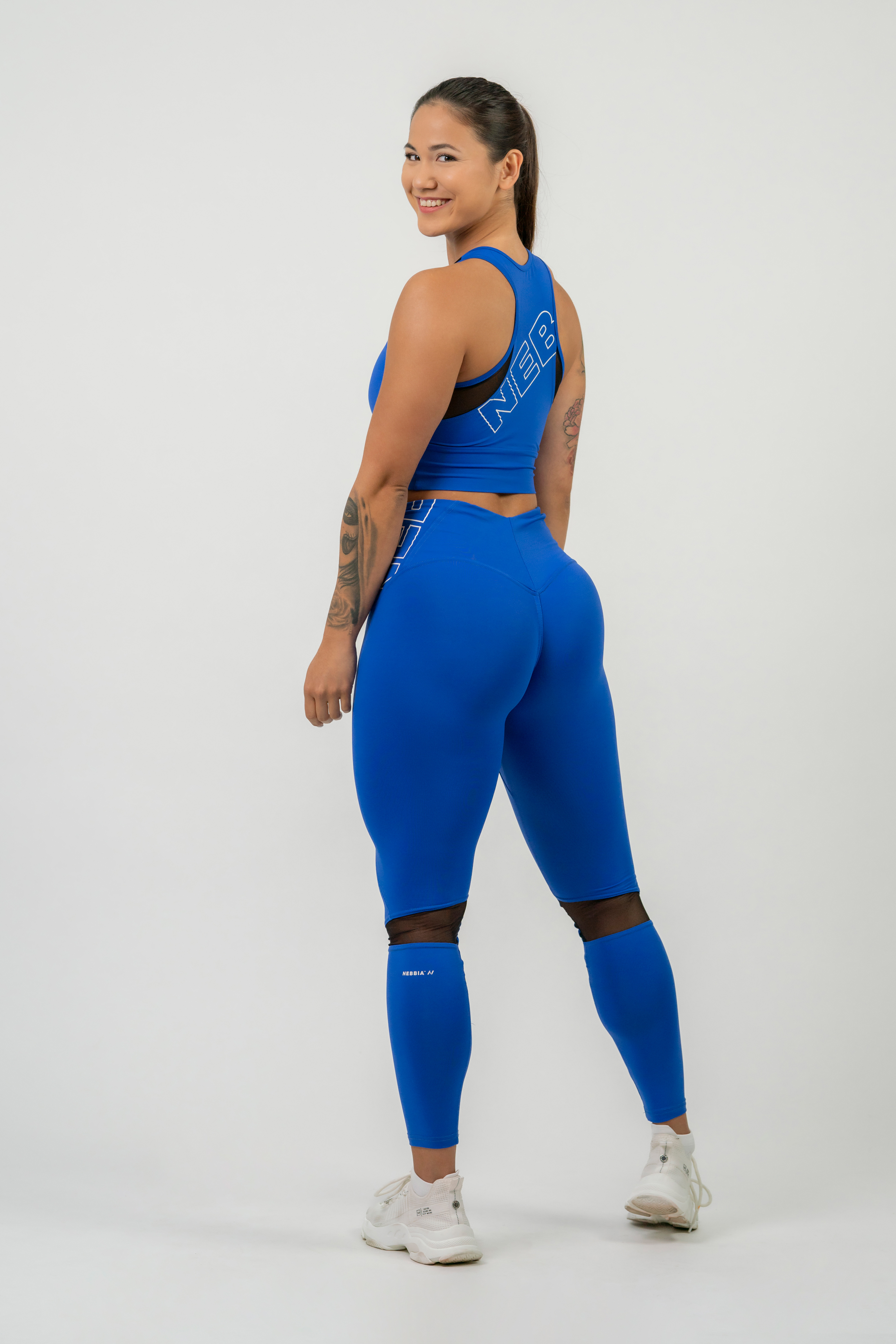 FIT Active High Waist Leggings, blue - 6