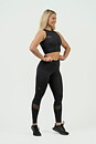 High Waist Push-Up Leggings, black