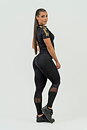 High Waist Push-Up Leggings, black