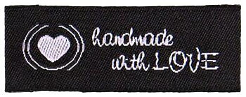 Handmade with Love Svart