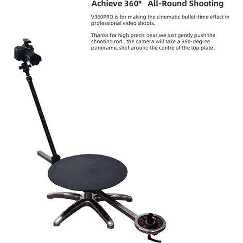 DigitalFoto V360PRO Full Body Camera Booth Spinning Rig Video Rotating Platform Photo Booth - 4