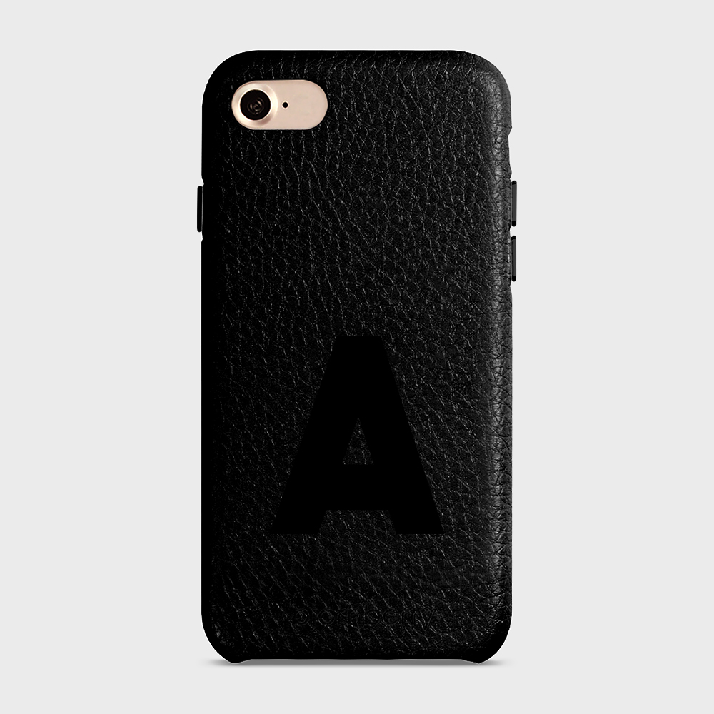 iPhone 7/8/SE (2022/2020) Personalised Leather Case - Initial - 41
