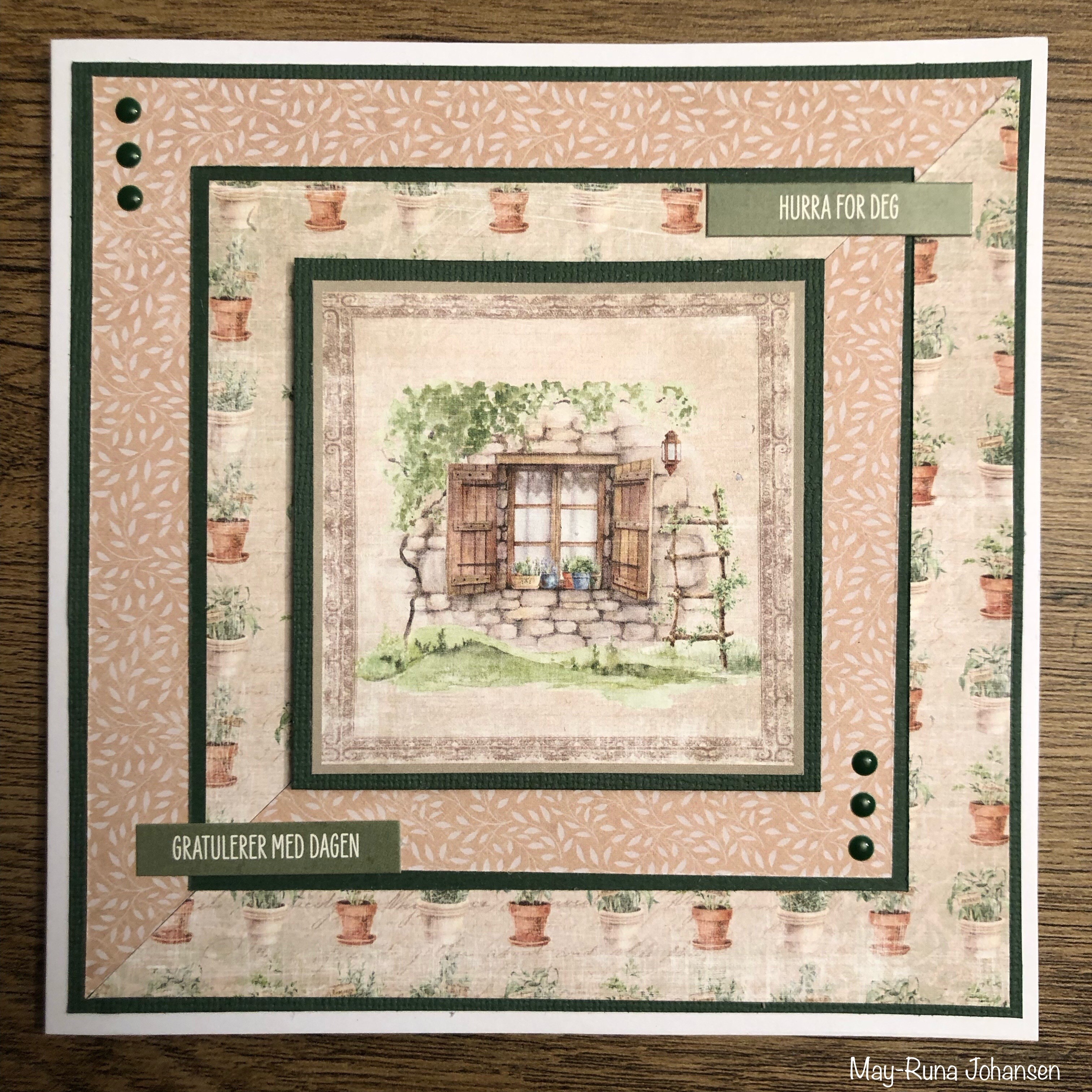Grattiskort The Gardener Collection   ( går ej att köpa, endast för inspiration)