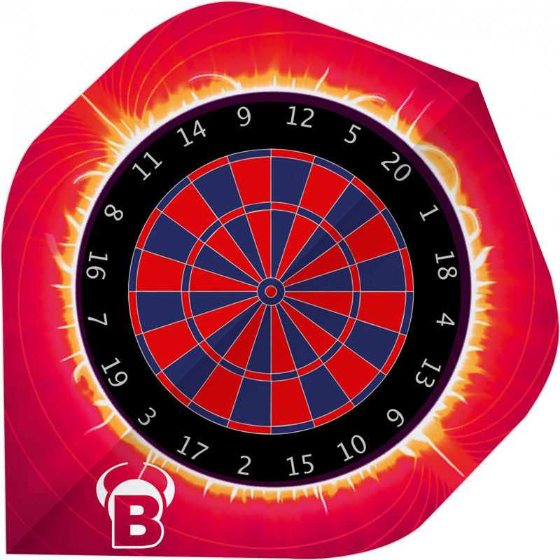 Bulls DE Motex Dartboard Red A-Standard NO2