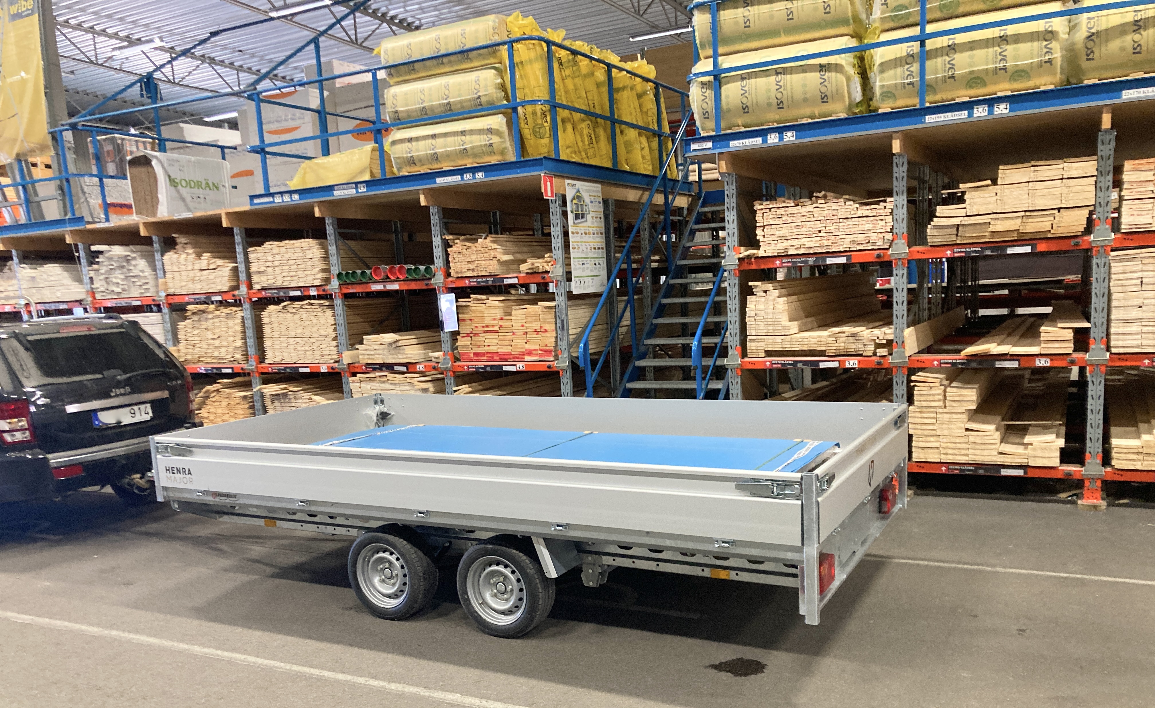 351 x 185 cm  : :  2000 - 2700 - 3000 - 3500 kg - Henra - 5