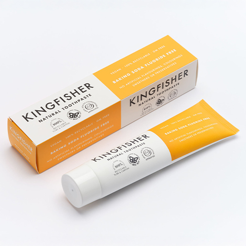 Tandkräm Kingfisher utan fluor med bikarbonat 100ml - 2