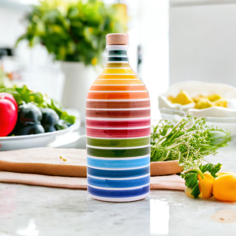Muraglia extra virgin Olive oil | Rainbow terracotta - 5