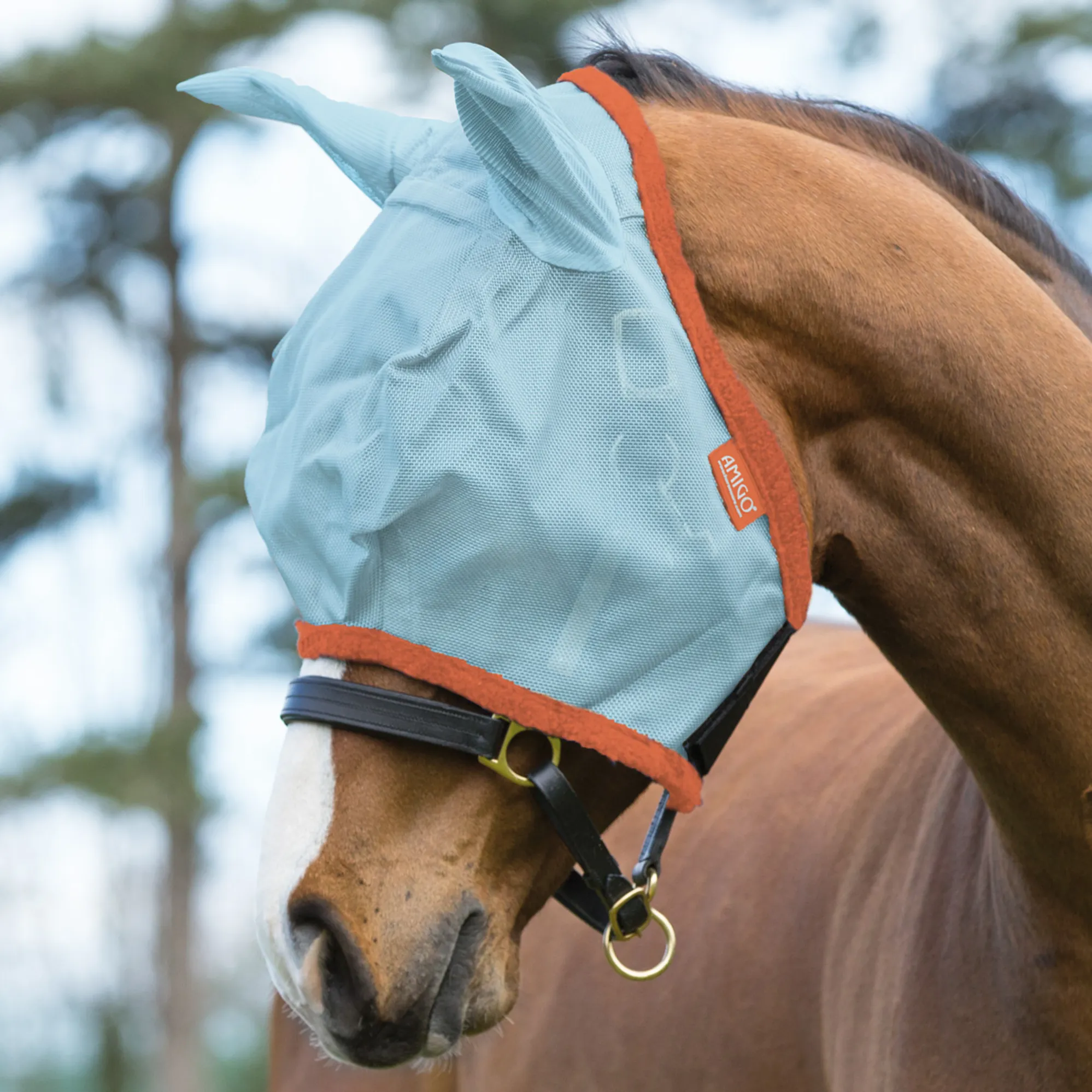 AMIGO FLUEMASKE UDGÅENDE FARVER - 13