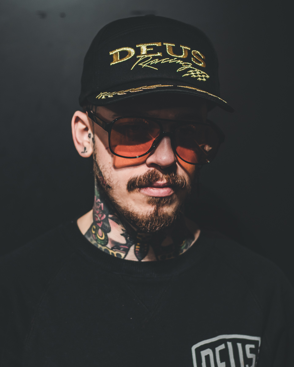 Deus Ex Machina Flagstuff Trucker Cap Black