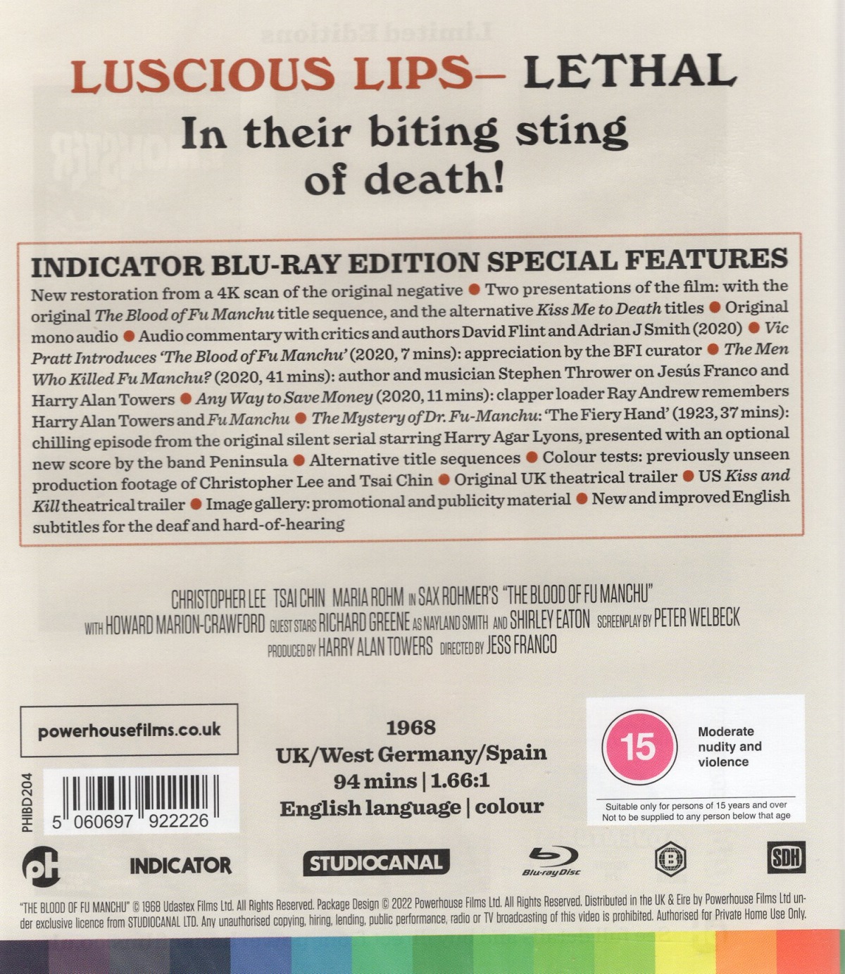 Blood of Fu Manchu (ej svensk text) (Blu-ray) - 2