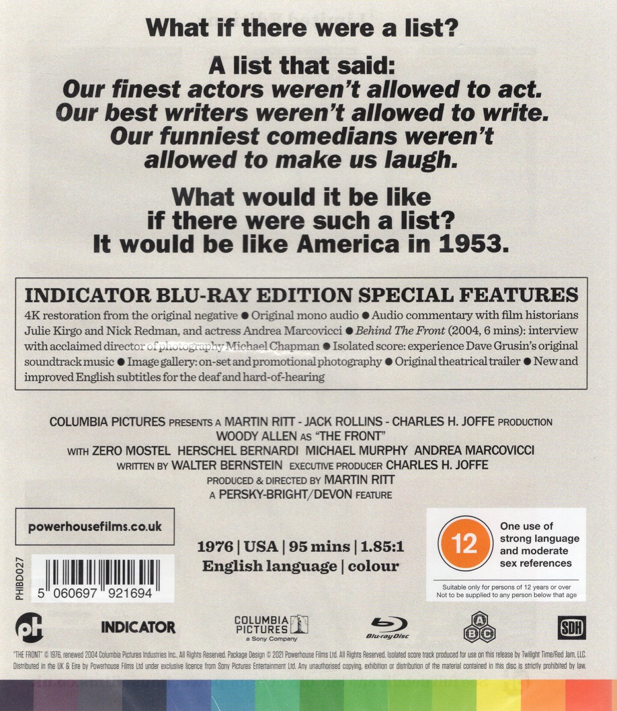 The Front (ej svensk text) (Blu-ray) - 2