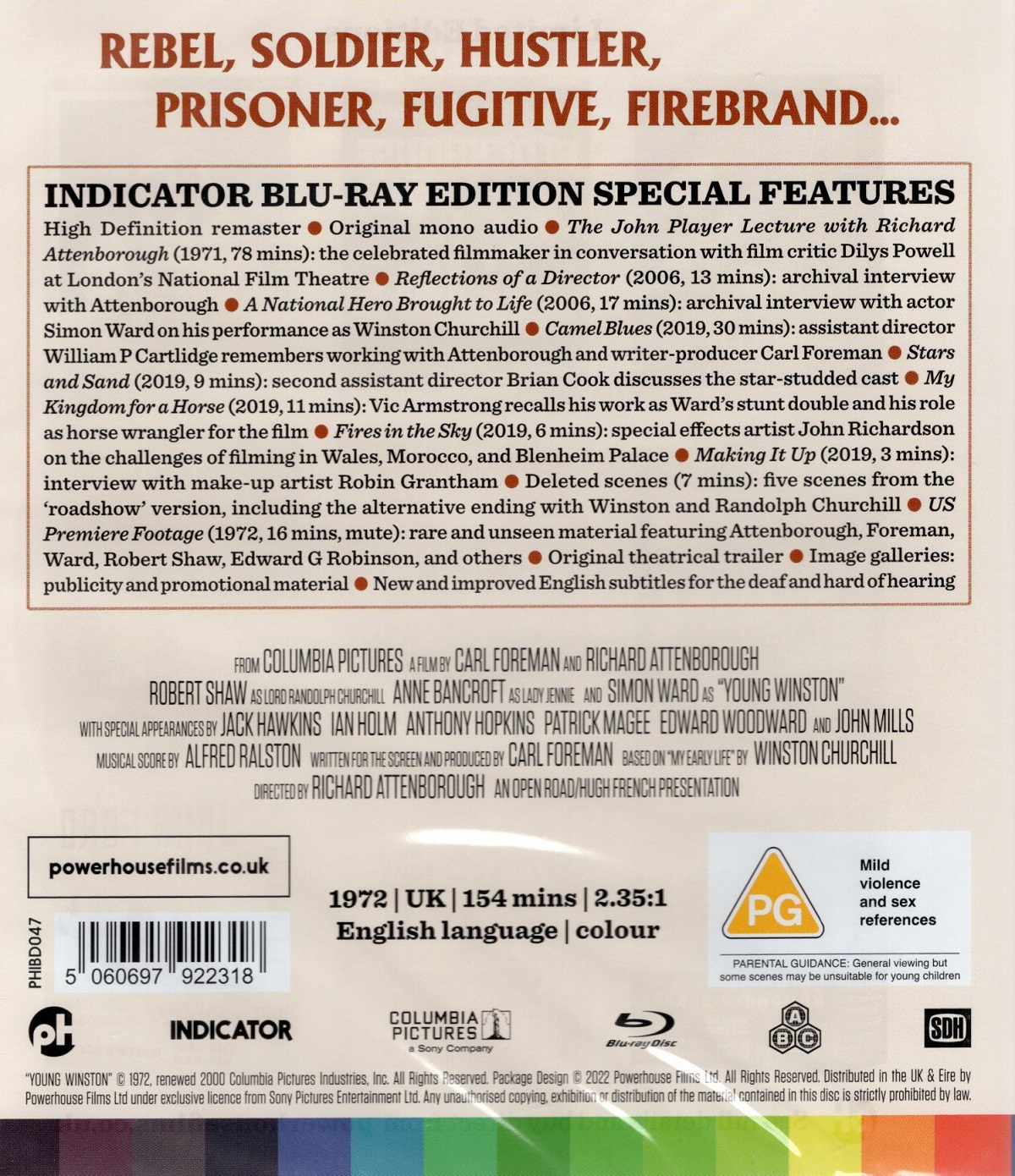 Young Winston (ej svensk text) (Blu-ray) - 2