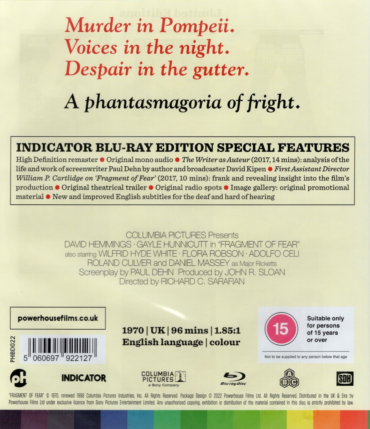 Fragment of Fear (ej svensk text) (Blu-ray) - 2