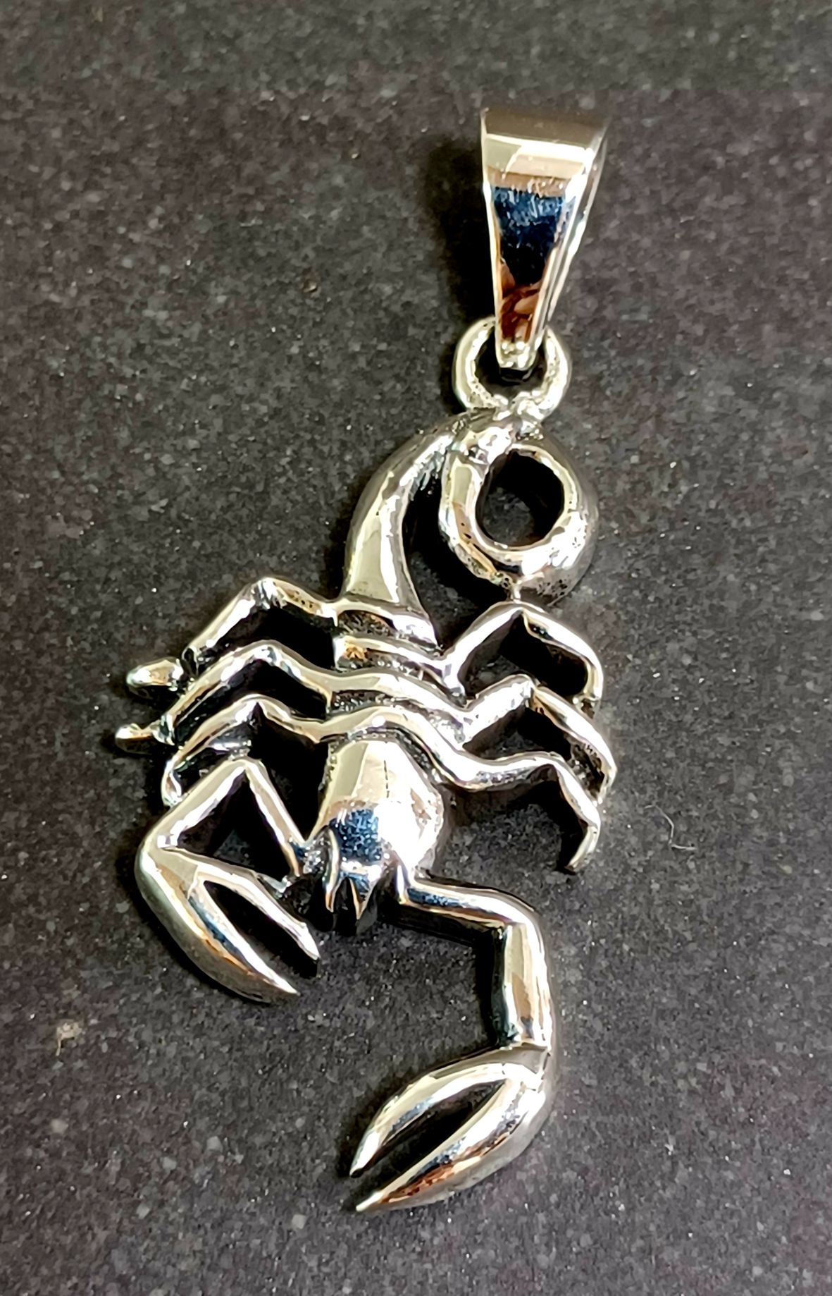 Skorpion hänge i silver