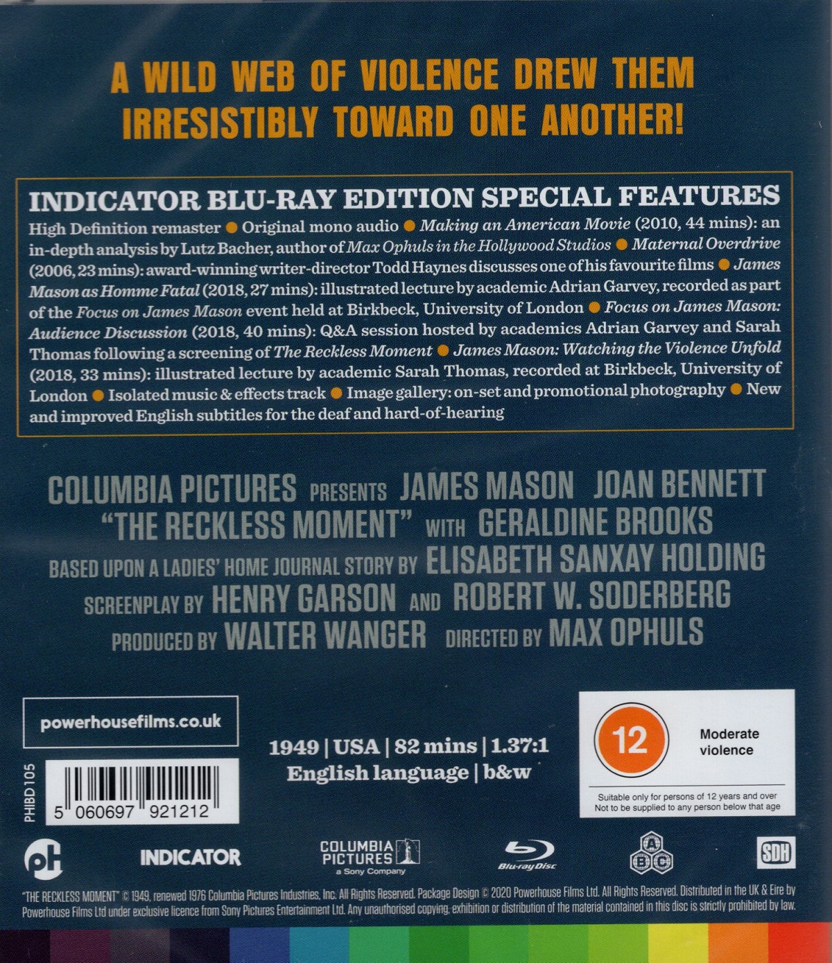 The Reckless Moment (ej svensk text) (Blu-ray) - 2