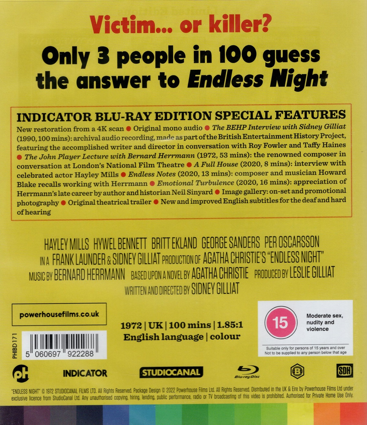 Endless Night (ej svensk text) (Blu-ray) - 2