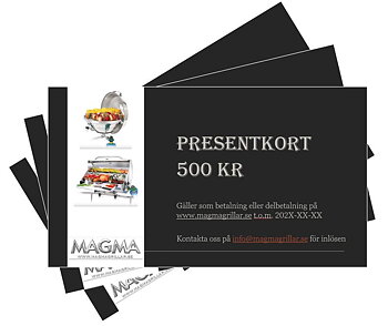 Presentkort á 500 kr