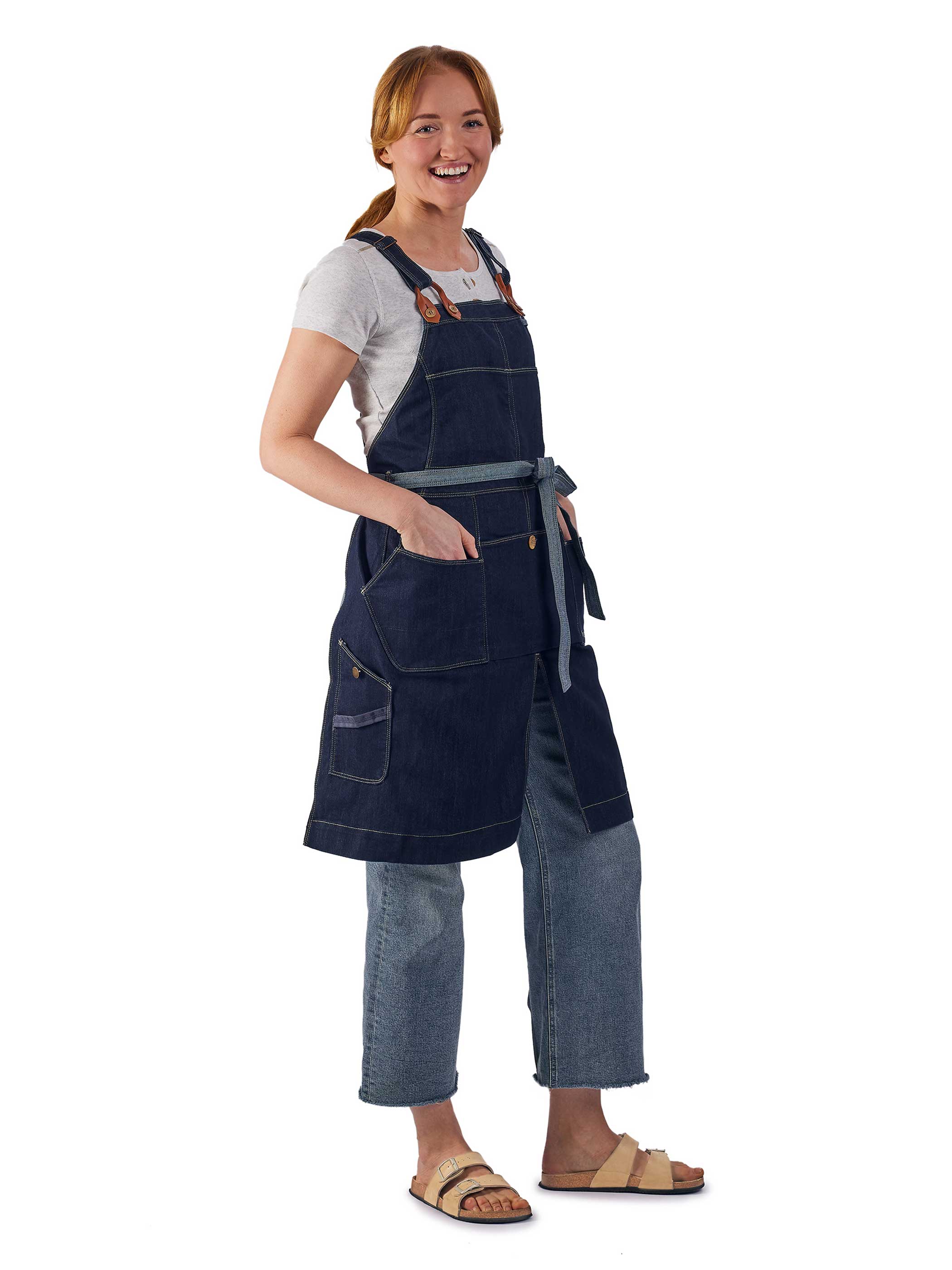 Denver denim apron - förkläde