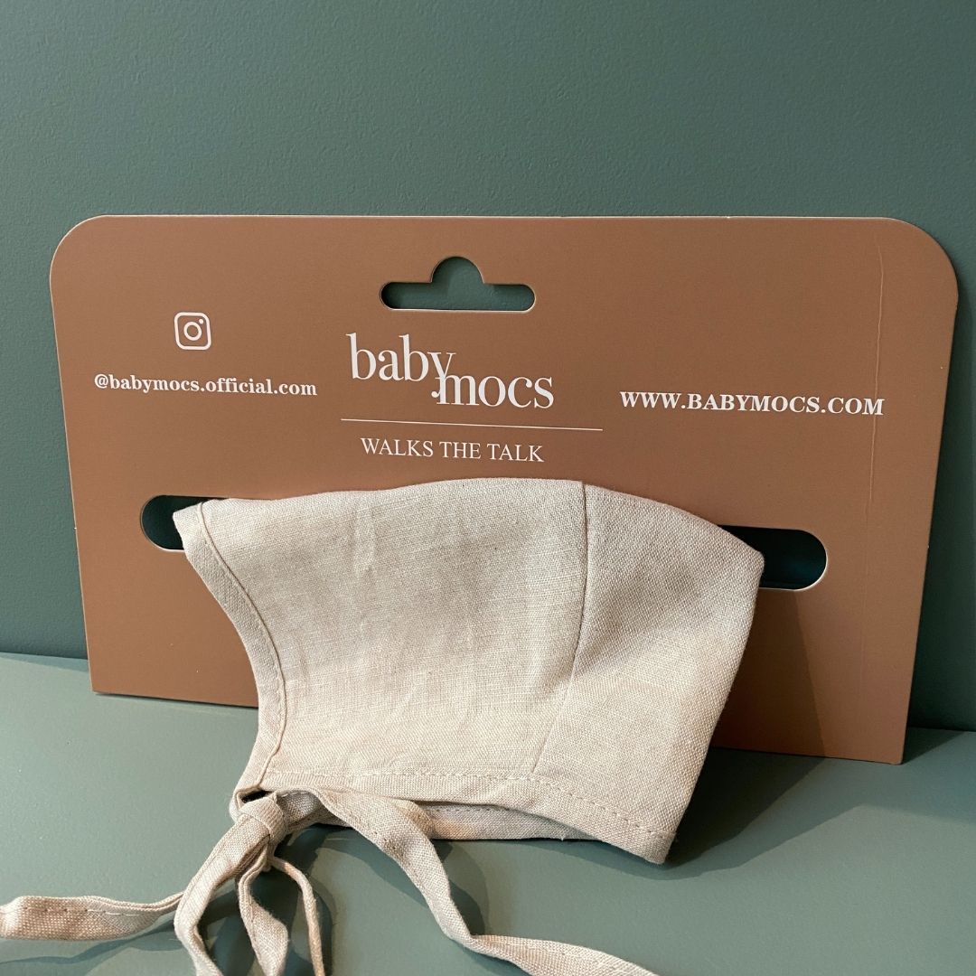 Linen Bonnet från Babymocs
