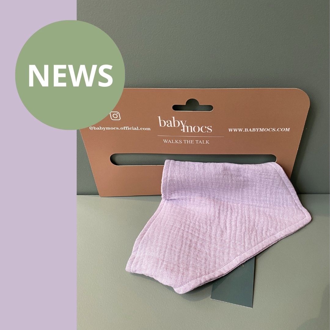 Muslin droll bib, Babymocs - 3