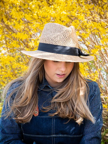 Farmer straw hat - Natur