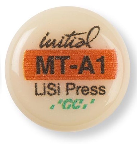 GC Initial LiSi Press, MT-A1, 5x3g