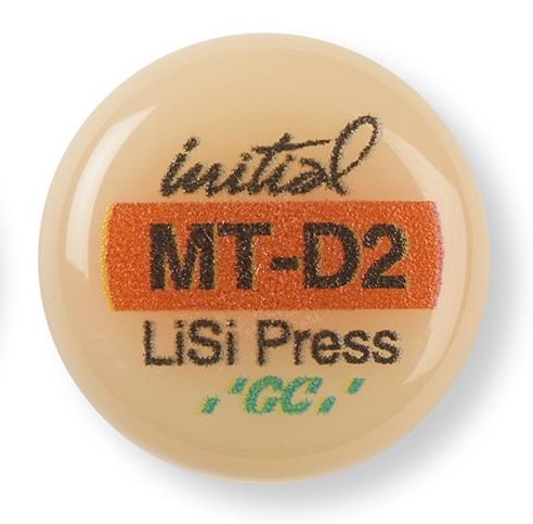 GC Initial LiSi Press, MT-D2, 5x3g