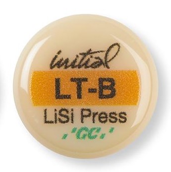 GC Initial LiSi Press, LT-B, 5x3g