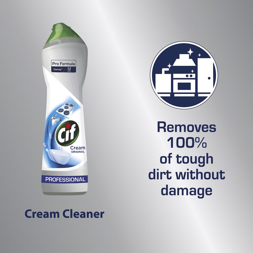 Skurcreme Cif Professional Cream 750ml - 3