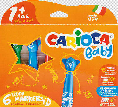 Carioca Nallepennor 6-Pack