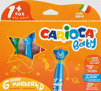 Carioca Nallepennor 6-Pack