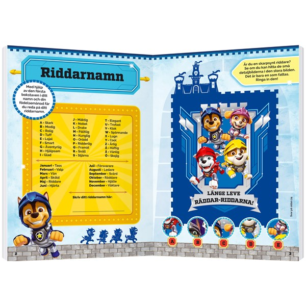 Pysselbok Paw Patrol - Kärnan - 2