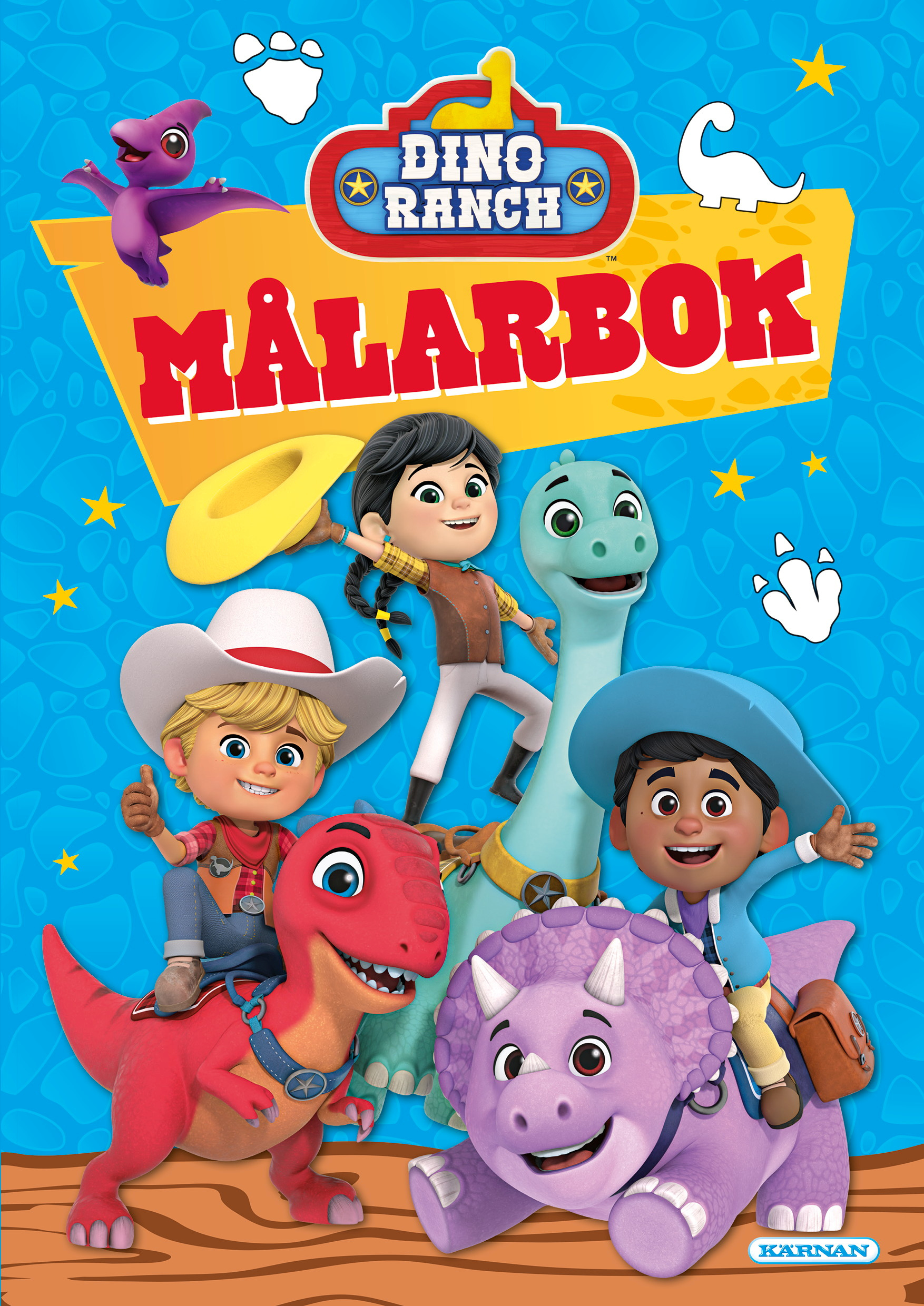 Målarbok Dino Ranch - Kärnan