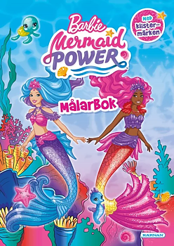 Målarbok Barbie - Mermaid Power - Kärnan