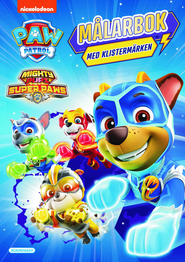 Målarbok Paw Patrol - Kärnan