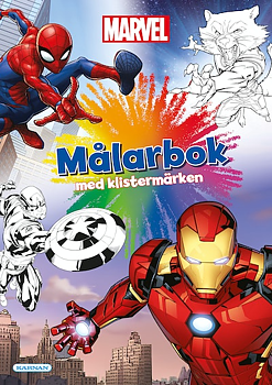 Målarbok Marvel Klassiker Mix - Kärnan