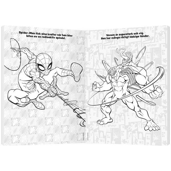 Målarbok Spider-Man - Kärnan - 2