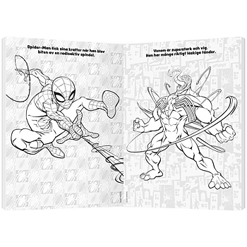 Målarbok Spider-Man - Kärnan