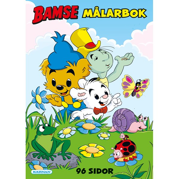 Målarbok Bamse - Kärnan