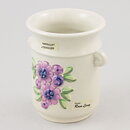 ローザ・リュング  紫の花  白いベース  10cm  1972年